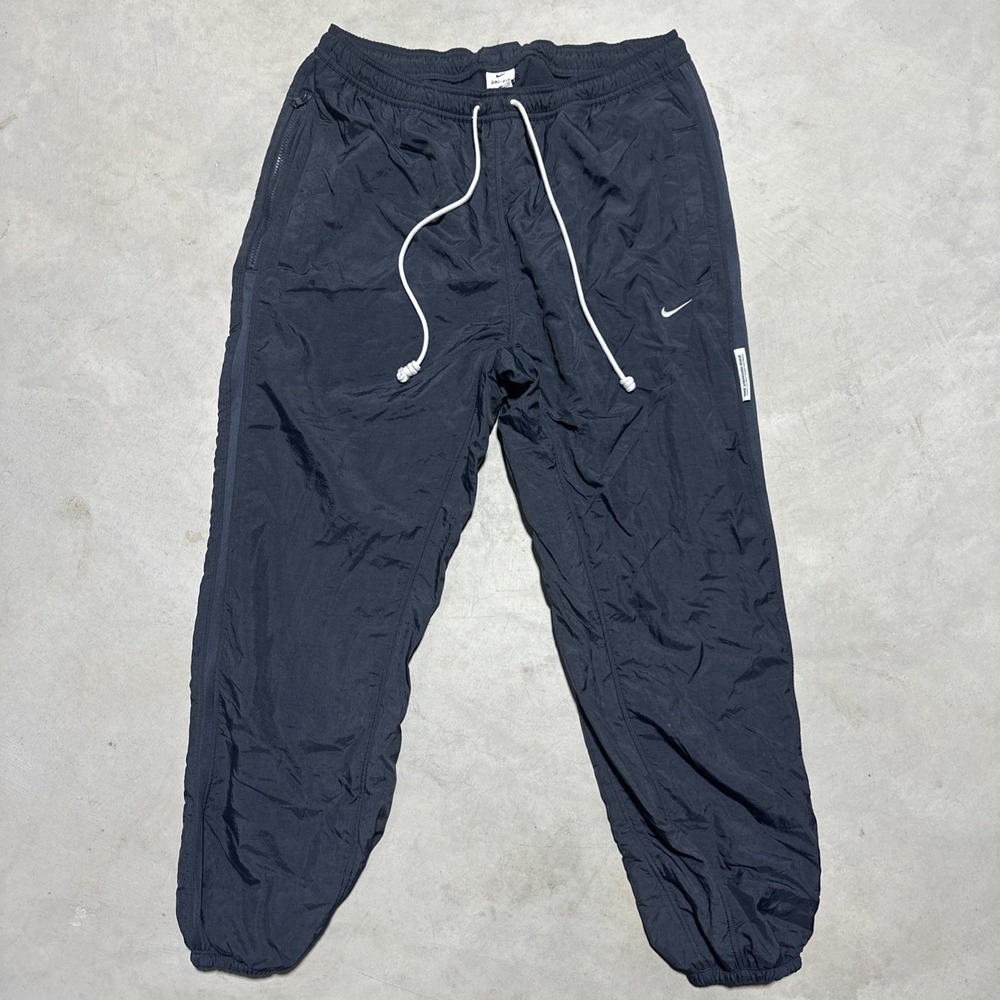 Nike Pants Men's SZ XL Grey Fleece Standard Issue Joggers Basketball Dri Fit